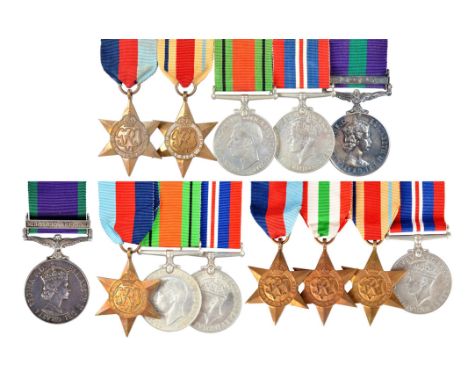 A small collection of medals, comprising: five to Flight-Lieutenant Duncan Edward de la Hoyde, R.A.F.: 1939-45 and Africa Sta