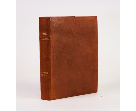 GRIMBLE, Augustus (b. 1840). Deer-Stalking.GRIMBLE, Augustus (b. 1840). Deer-Stalking. London: Chapman andHall, 1888. 4to (28