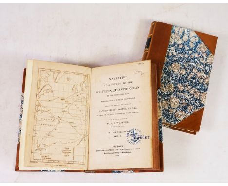 WEBSTER, William Henry Bayley (dates unknown). Narrative of a Voyage to the Southern Atlantic Ocean.WEBSTER, William Henry Ba