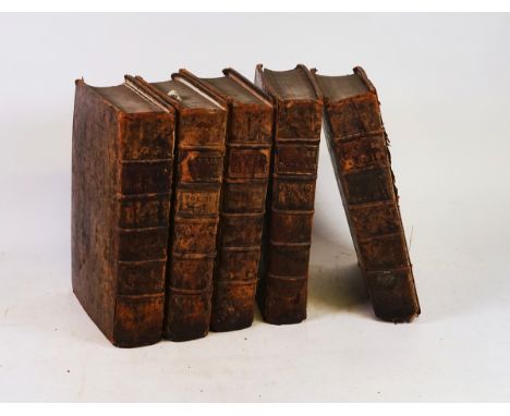 BAYLE, Peter [or Pierre] (1647-1706). The Dictionary Historical and Critical.BAYLE, Peter (or Pierre) (1647-1706). TheDiction