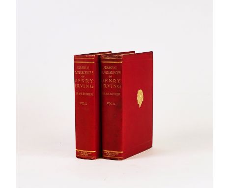 STOKER, Bram (1847-1912). Personal Reminiscences of Henry Irving.STOKER, Bram (1847-1912).&nbsp; Personal Reminiscences of He