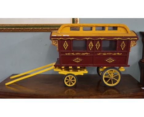 Model of a Romany Travellers Caravan 