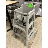 RUBBERMAID HIGH CHAIRS