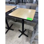 24IN X 24IN X 42IN BAR-HEIGHT TABLE