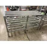 60IN X 20IN X 12IN ALUMINUM DUNNAGE RACKS