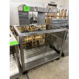44IN PORTABLE STAINLESS HOLDING STATION W/ MARSHALL WARMERS
