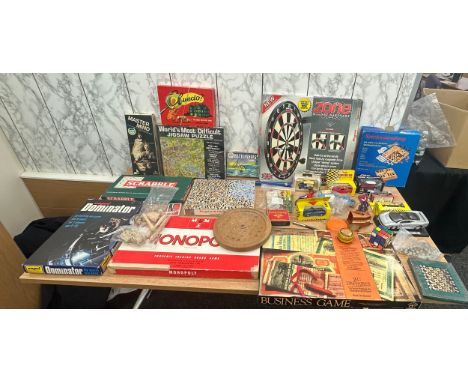 Selection of vintage and later toys and games to include monopoly, cluedo etc 