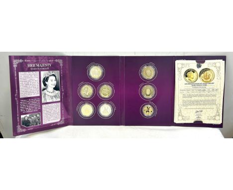 The Ultimate Platinum Jubilee Collection complete coin set by London Mint Office with COA 