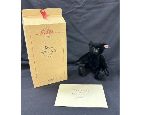 Steiff Black Jack Bear 661396 Limited Edition 26 cm 