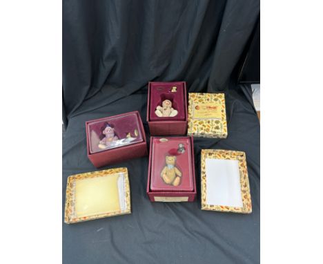 Selection of 3 boxed Steiff Enesco collection bears, 1926,1949,1930 