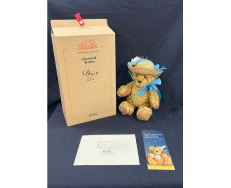 Steiff cherished teddies 61108 Daisy, with box and coa 