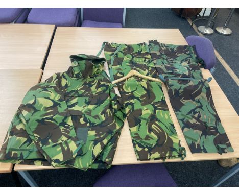 Selection of Army Camo uniform size large 