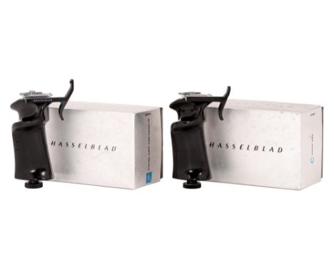 Two Hasselblad pistol grips for 500EL/M and 500CM medium format cameras, both boxed  Grip 45047 for C/M CM &amp; C Hasselblad