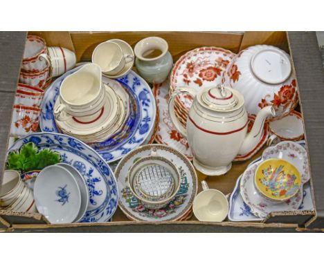 Miscellaneous ceramics including Grindley and other teawares, Royal Worcester, etc  