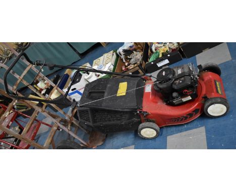 A Lawn King Mower with Easy Pull Briggs and Stratton 33 Classic Engine (Untested) 