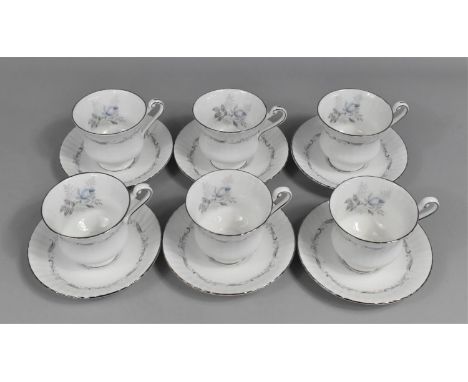 A Paragon Morning Rose Tea Set for Six 