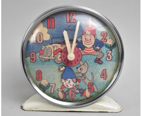 A Mid 20th Century Novelty Childrens Alarm Clock, Noddy and Big Ears, Movement in Need of Attention 