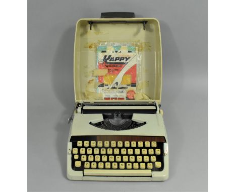 A Vintage Manual Portable Typewriter 