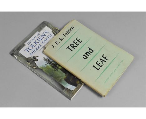 A 1964's Paperback Edition Tree and Leaf by J R R Tolkien Together with a Modern Map of Tolkien's Middle Earth 