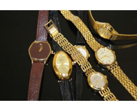 A BAG OF LADIES WRISTWATCHES TO INCLUDE ROTARY AND SEKONDA EXAMPLES 