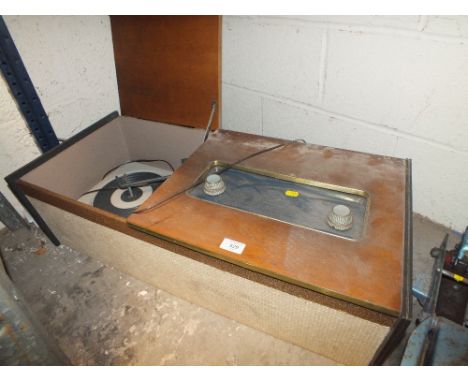 A VINTAGE BSR RADIOGRAMME WITHOUT LEGS