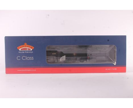 Bachmann Branchline OO gauge model railways 31465 0-6-0 Class C tender locomotive 31579 BR black, DCC channel 21, boxed.