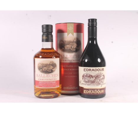 BALLECHIN The Discovery Series #1 Burgundy matured heavily peated Highland single malt Scotch whisky, 46% abv. 70cl boxed and