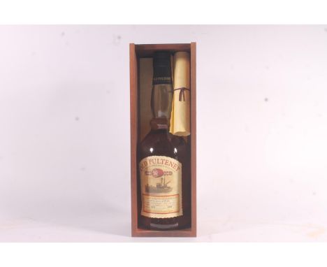 OLD PULTENEY 15 year old cask strength single malt Scotch whisky, bottle number 465, cask number 1302, Sherry Wood, 60.3% abv