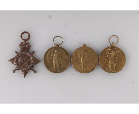Medal of 47227 Private W Watters of the Northumberland Fusiliers comprising WWI victory medal [47227 PTE W WATTERS NORTH'D FU