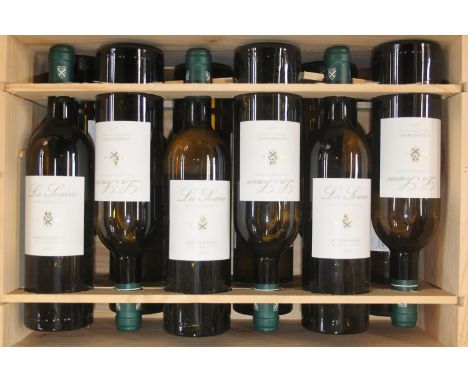 Case of 12 bottles of&nbsp;CHATEAU DE SOURS LA SOURCE 2007 Bordeaux white wine, 12.5% abv. 75cl, owc. (12)