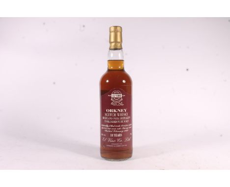 HIGHLAND PARK 1982 18 year old Orkney single 'unblended pure' malt Scotch whisky, sherry cask filled 25th October 1982, bottl