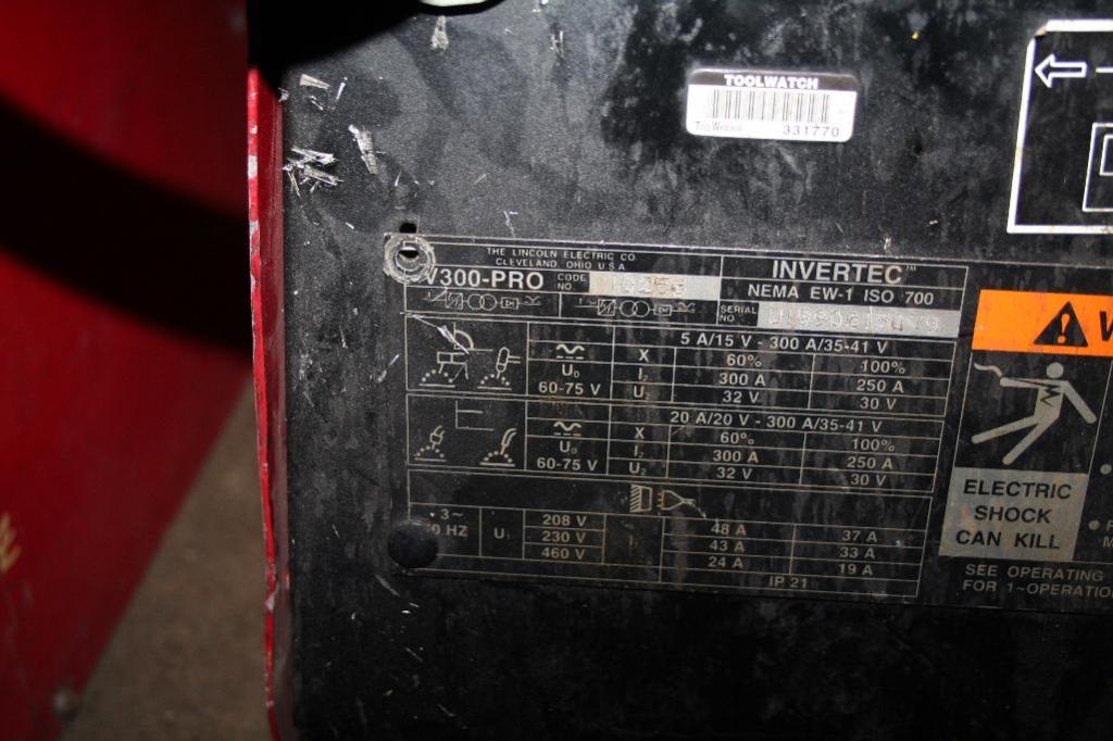 (2) Lincoln Electric V300Pro Welder