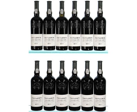 ß 2011 Taylor's, Vintage Port OWC 12x75cl IN BOND