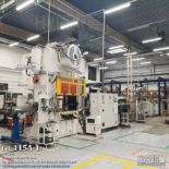 OMERA 200T PRESS line with feeder and uncoiler (BULK LOT OFFERING OF LOTS 115B, 115C and 115D)
