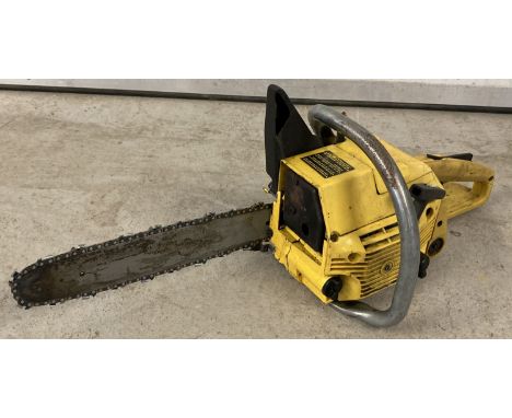 A McCulloch PM374 petrol chainsaw with 16 inch bar, a/f.  Item not tried and tested, sold as seen.