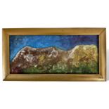 Unidentifizierter Künstler, Ölgemälde Landschaft, unbekannt