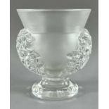 Lalique Vase Saint Cloud Kristallglas