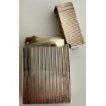 Feurzeug Dupont Plaque Argent G