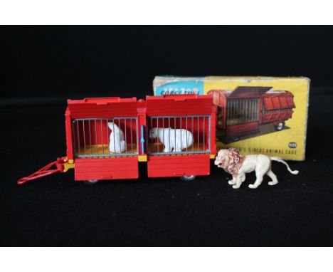 CHIPPERFIELDS CORGI - an original Chipperfield's Circus Animal Cage (1123) in original box with a pair of polar bears and a l