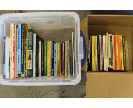 POSTCARD BOOKS - a collection of forty-nine books on the subject of postcards.