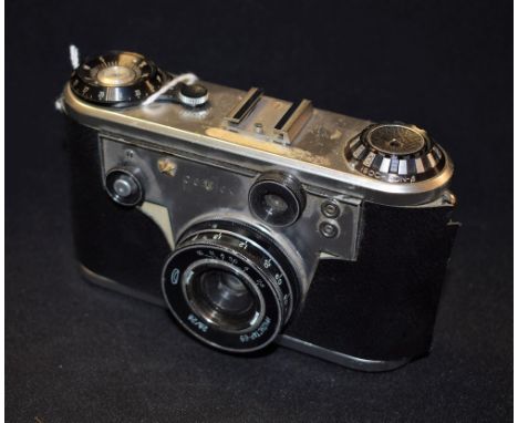 Photography - A Corfield Periflex Gold Star camera, Industar 69 f2.8 28mm lens c.1961