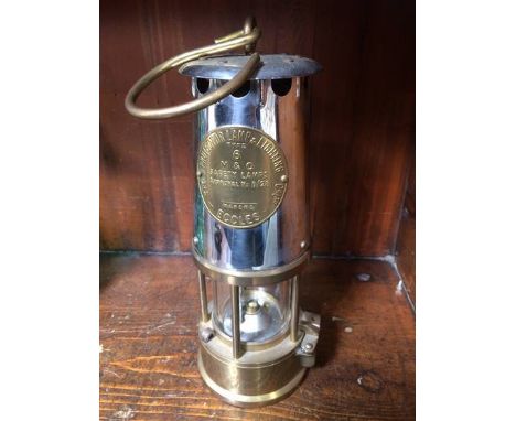 An Eccles Miner's lamp
