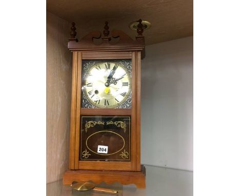 Reproduction mantle clock and a Vienna wall clock case (no Movement)
