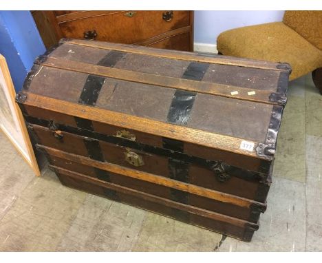 A dome top trunk