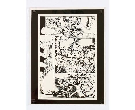 Green Lantern production art acetate print [nm]. No Reserve