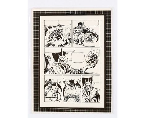 Doctor Strange production art acetate print [nm]. No Reserve