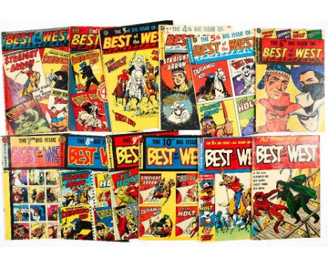 Best of the West (1951-54) 1-12. Complete run starring Ghost Rider, Durango Kid, Straight Arrow, Tim Holt, Red Hawk and Red M