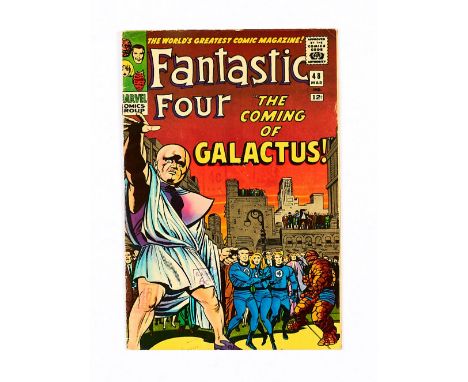 Fantastic Four 48 (1966). Cents copy. Light cover price stamps [vg+]. No Reserve