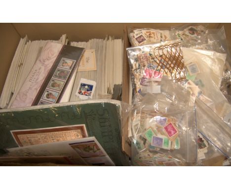 A large collection of assorted first day covers dating from the late 70's and early 80's together with a large collection of 
