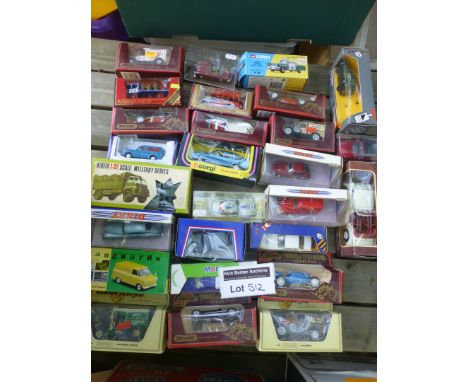 Die-cast : Boxed die-cast incl Vanguard, modern Dinky, Airfix, Corgi, Matchbox etc, nice lot (27).